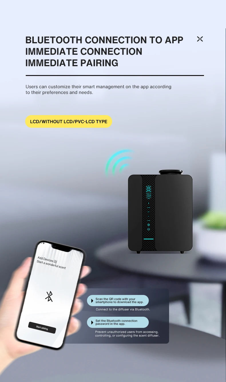 Floor Scent Diffuser Machine- 100-150m2 (ST-01SH)