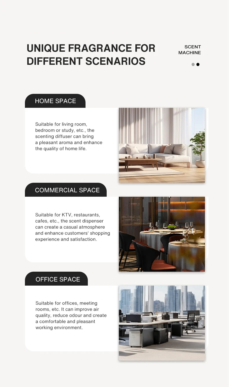 Wall Hung Diffuser - 150-300m2 (ST-01SF)