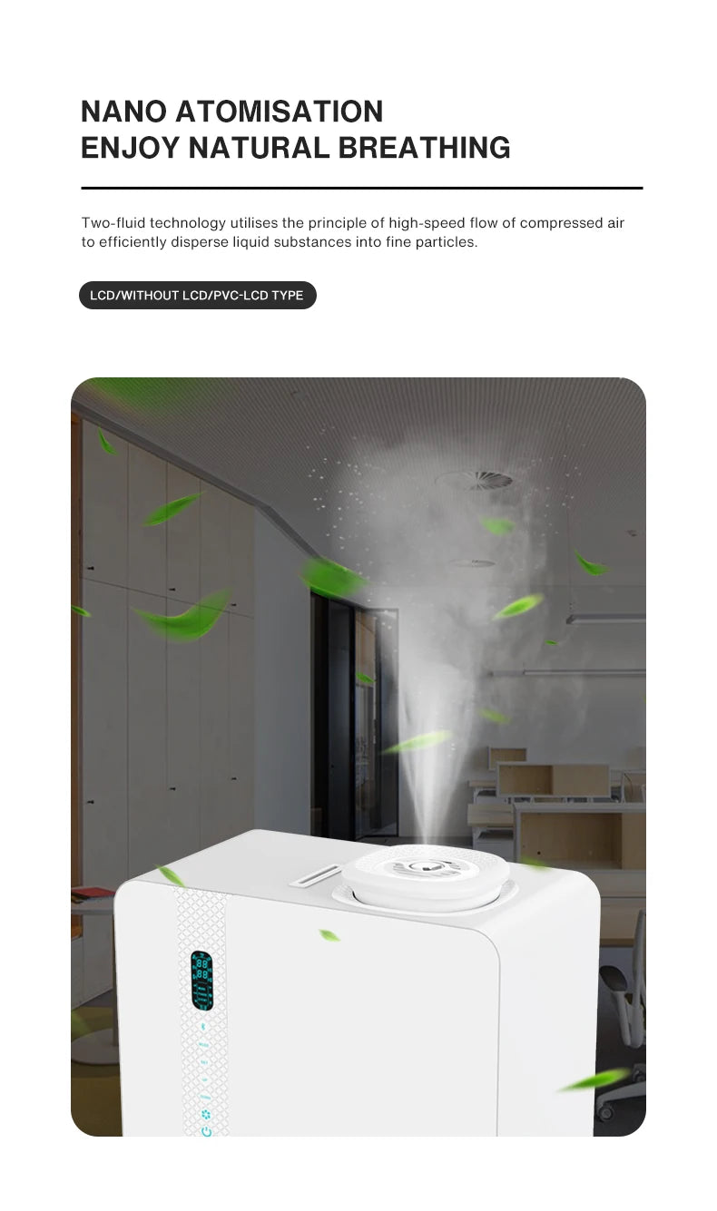 Commercial Lobby Aroma Diffuser Machine with HVAC System  - 1500-2600m2 (ST-01LH)