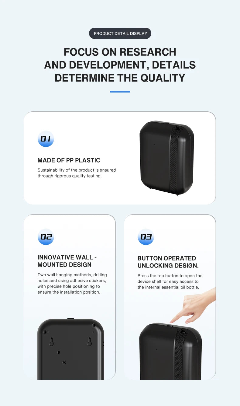 Wall Diffuser Battery - 30-100m2 (ST-01FP)