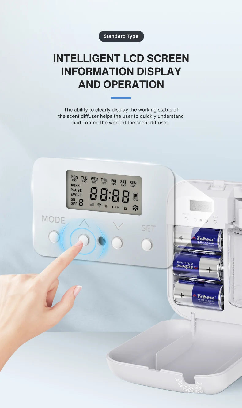 Wall Diffuser Battery - 30-100m2 (ST-01FP)
