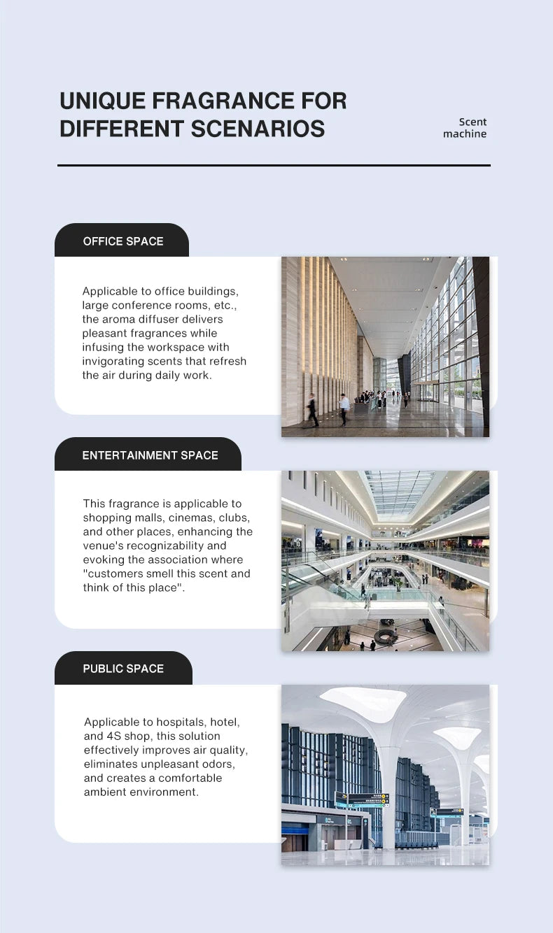 Tower Luxury Smart Aroma Diffuser - 500-1000m2 (ST-01MV)