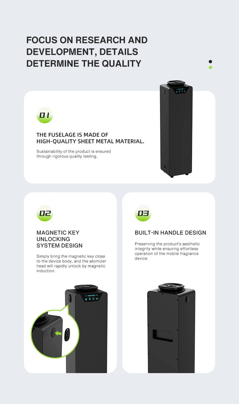 Tower Luxury Smart Aroma Diffuser - 500-1000m2 (ST-01MV)