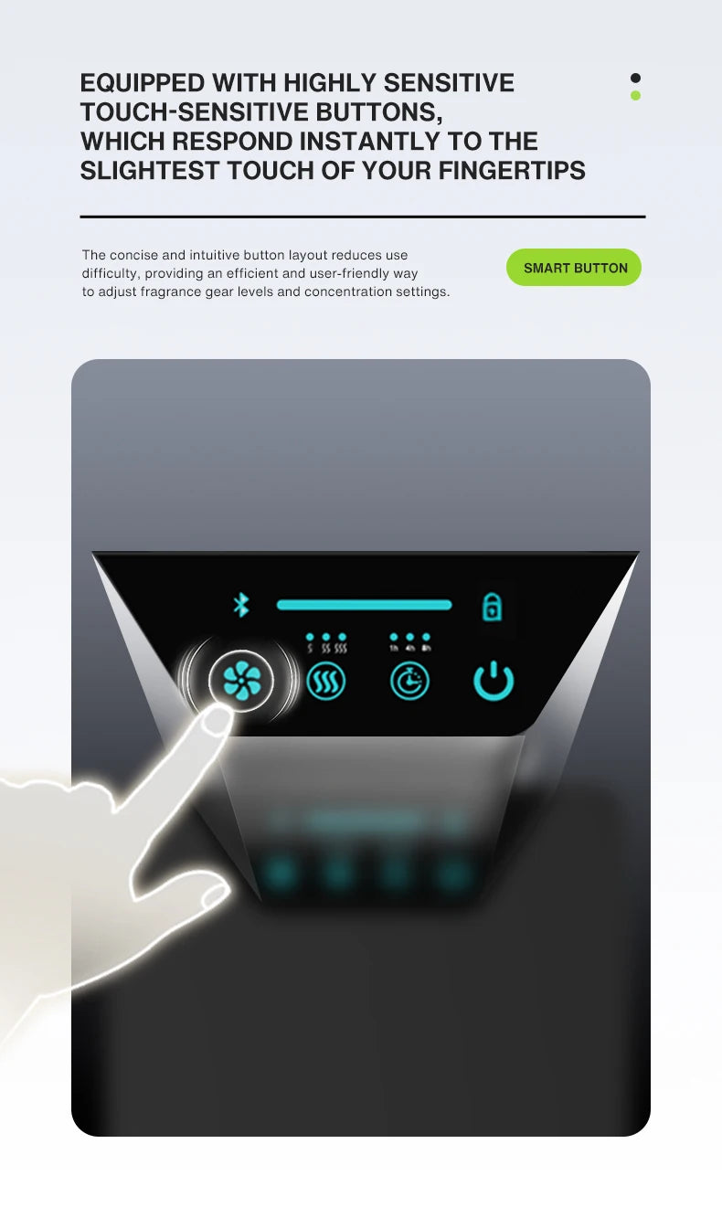 Tower Luxury Smart Aroma Diffuser - 500-1000m2 (ST-01MV)