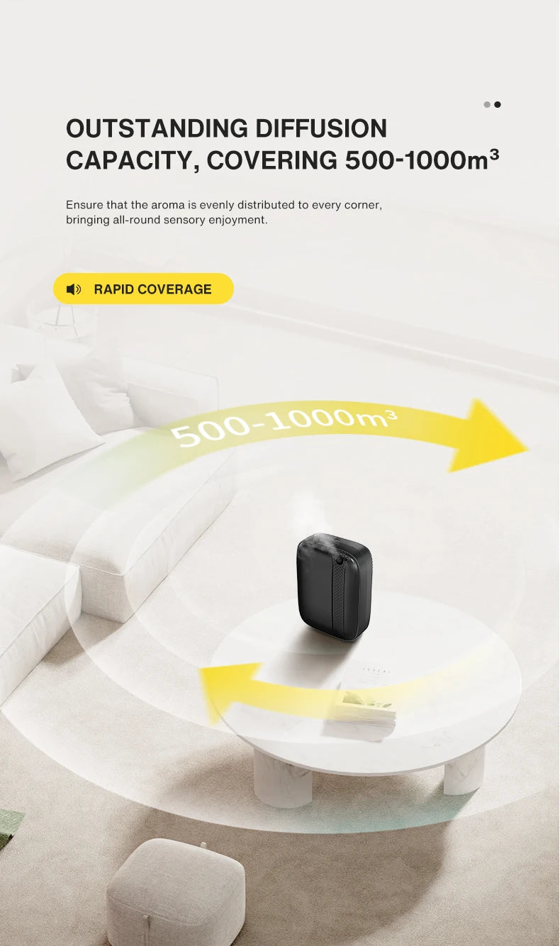 Wall Hung Diffuser - 150-300m2 (ST-01SF)