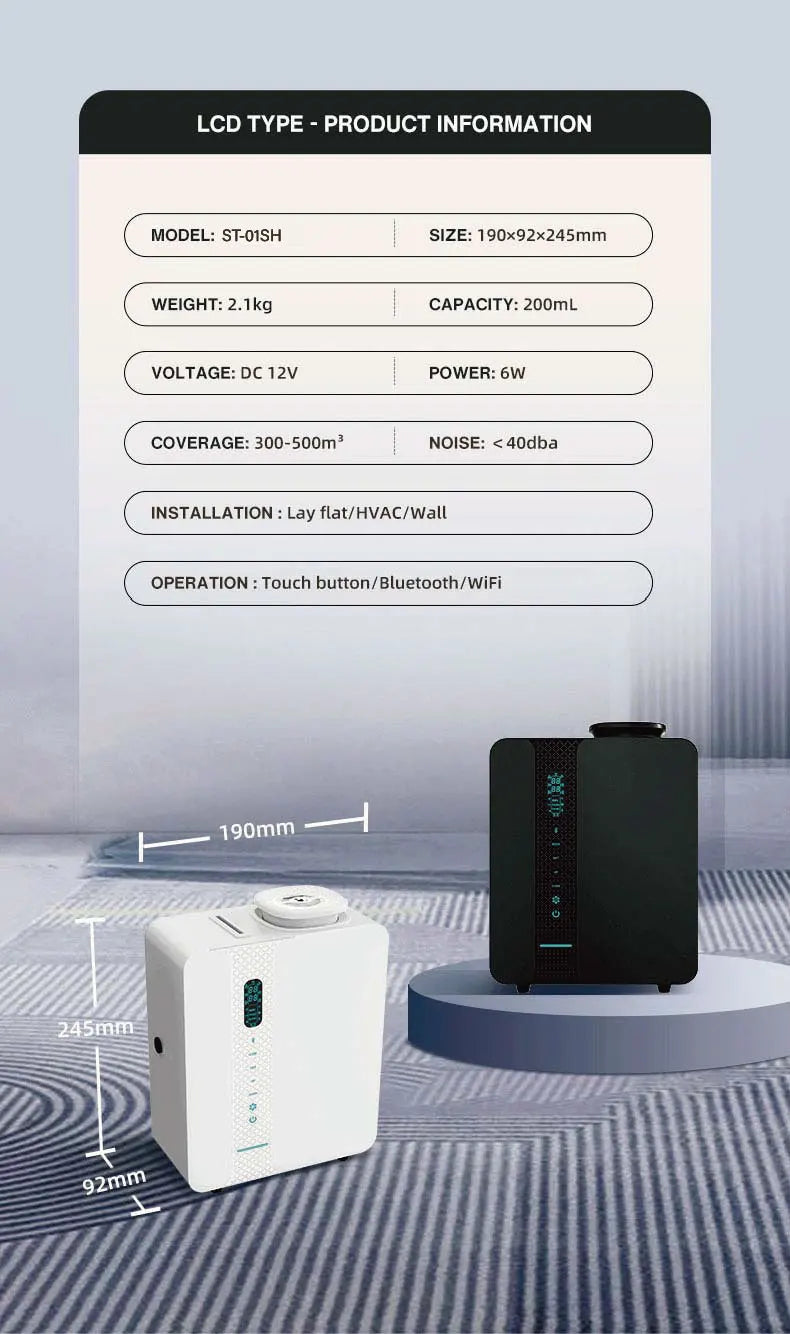 Floor Scent Diffuser Machine- 100-150m2 (ST-01SH)