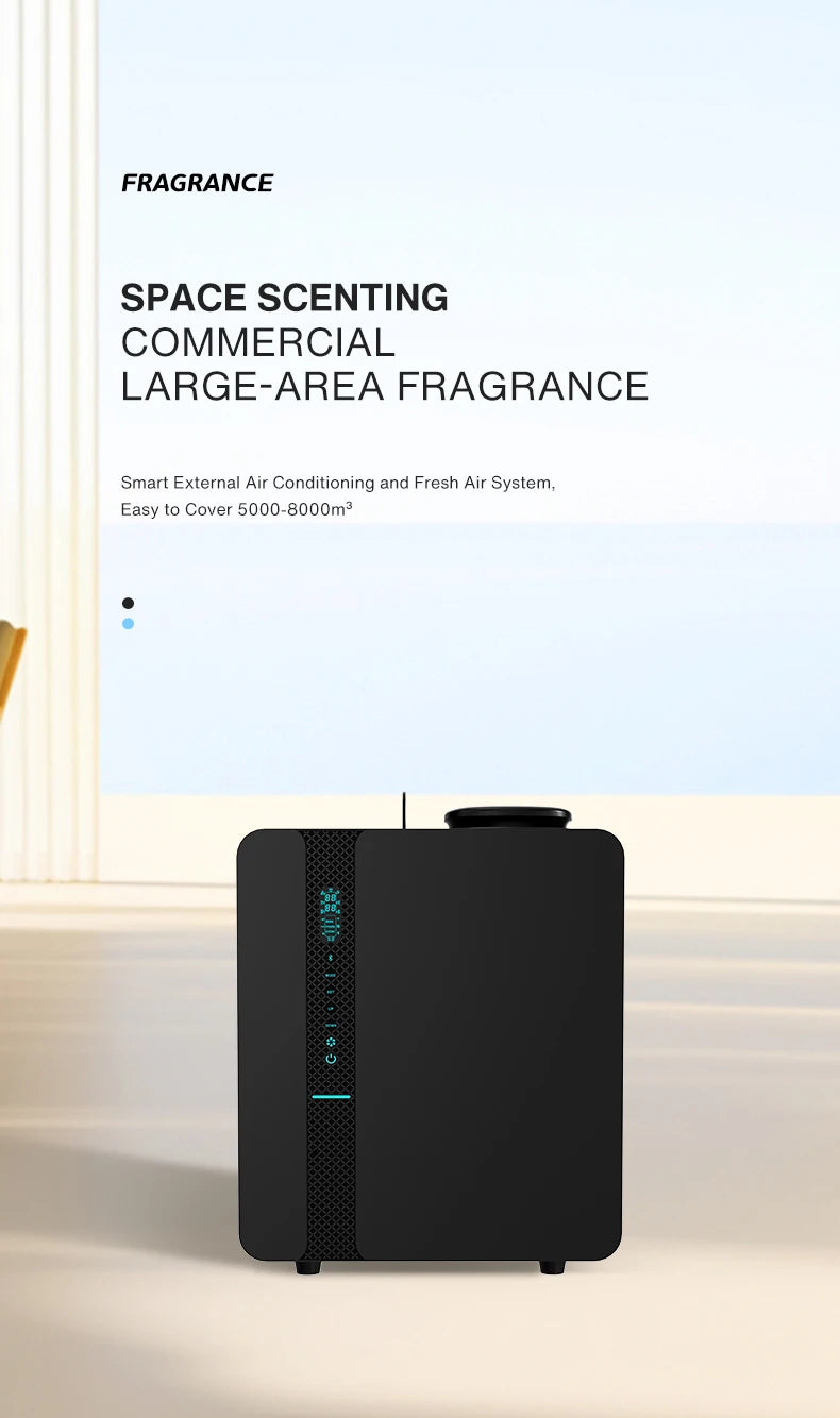 Commercial Lobby Aroma Diffuser Machine with HVAC System  - 1500-2600m2 (ST-01LH)
